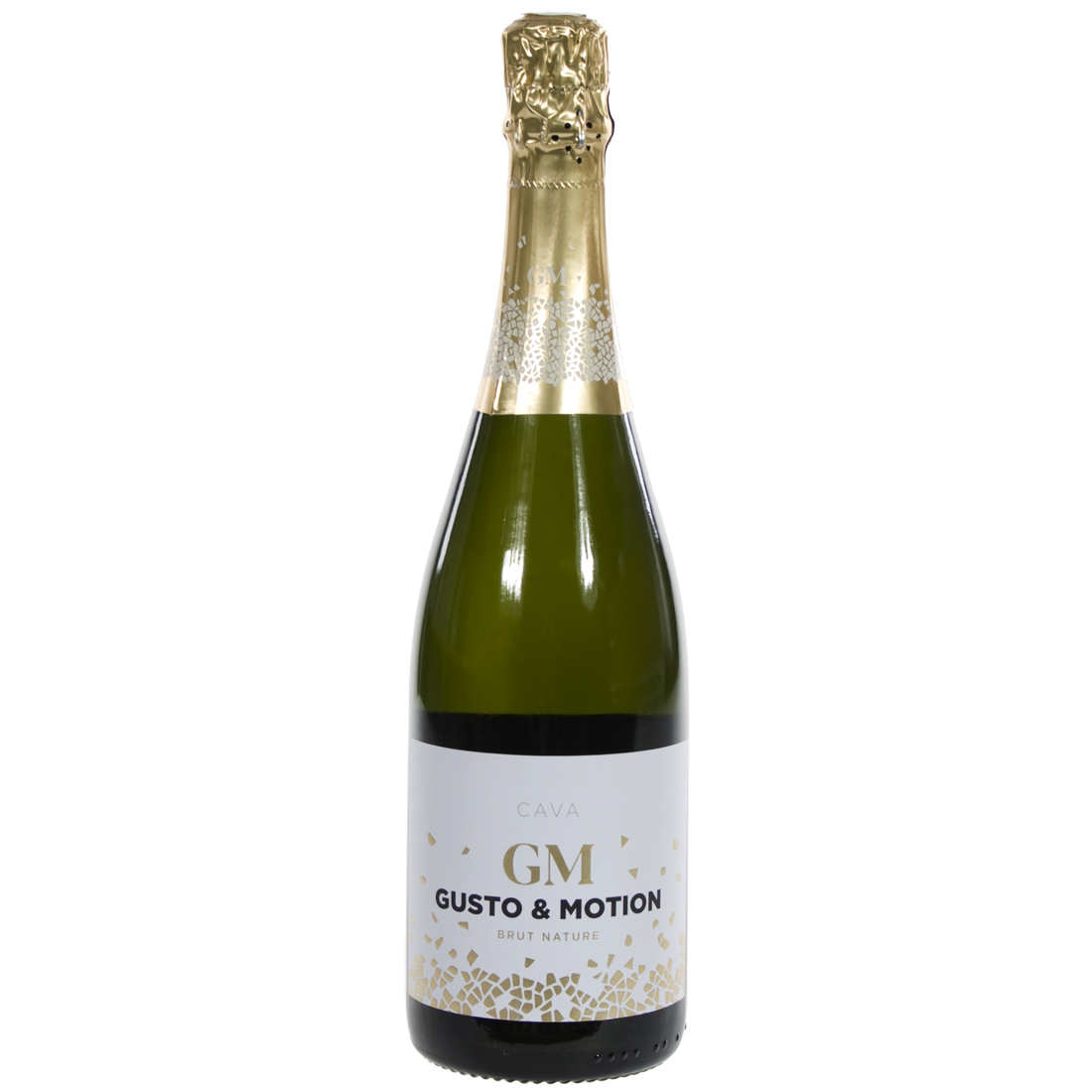 Cava GM Brut Nature  75 cl  Fles