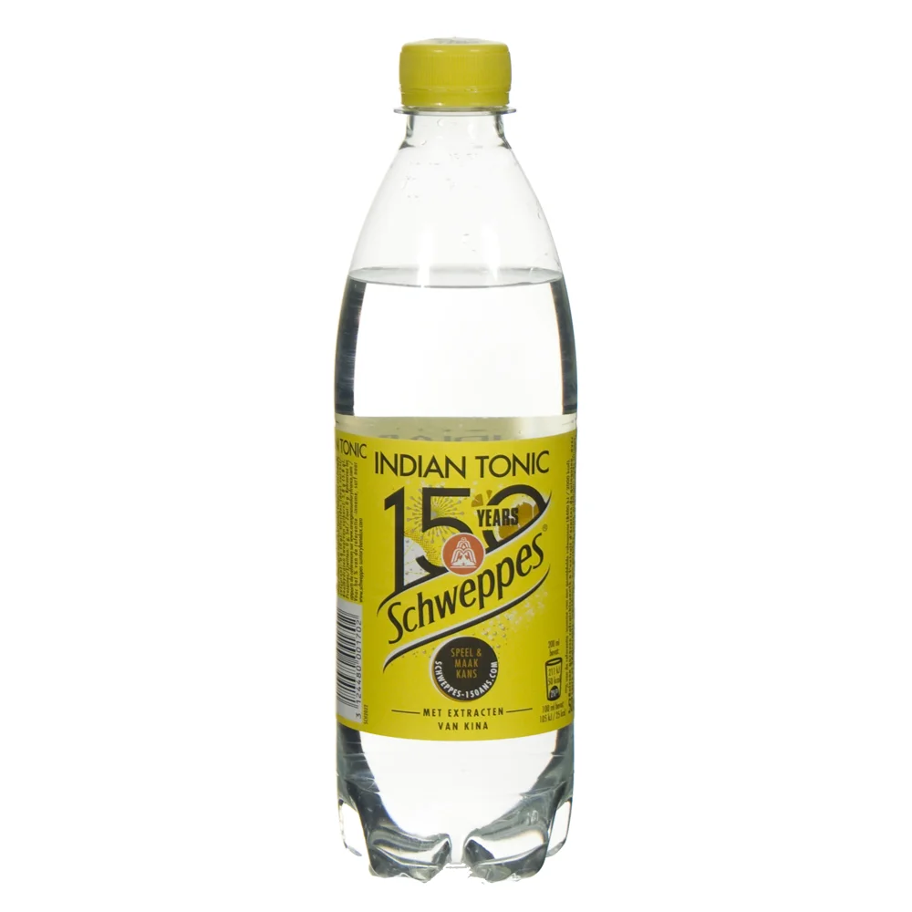 Schweppes Tonic PET  Regular  50 cl  Fles