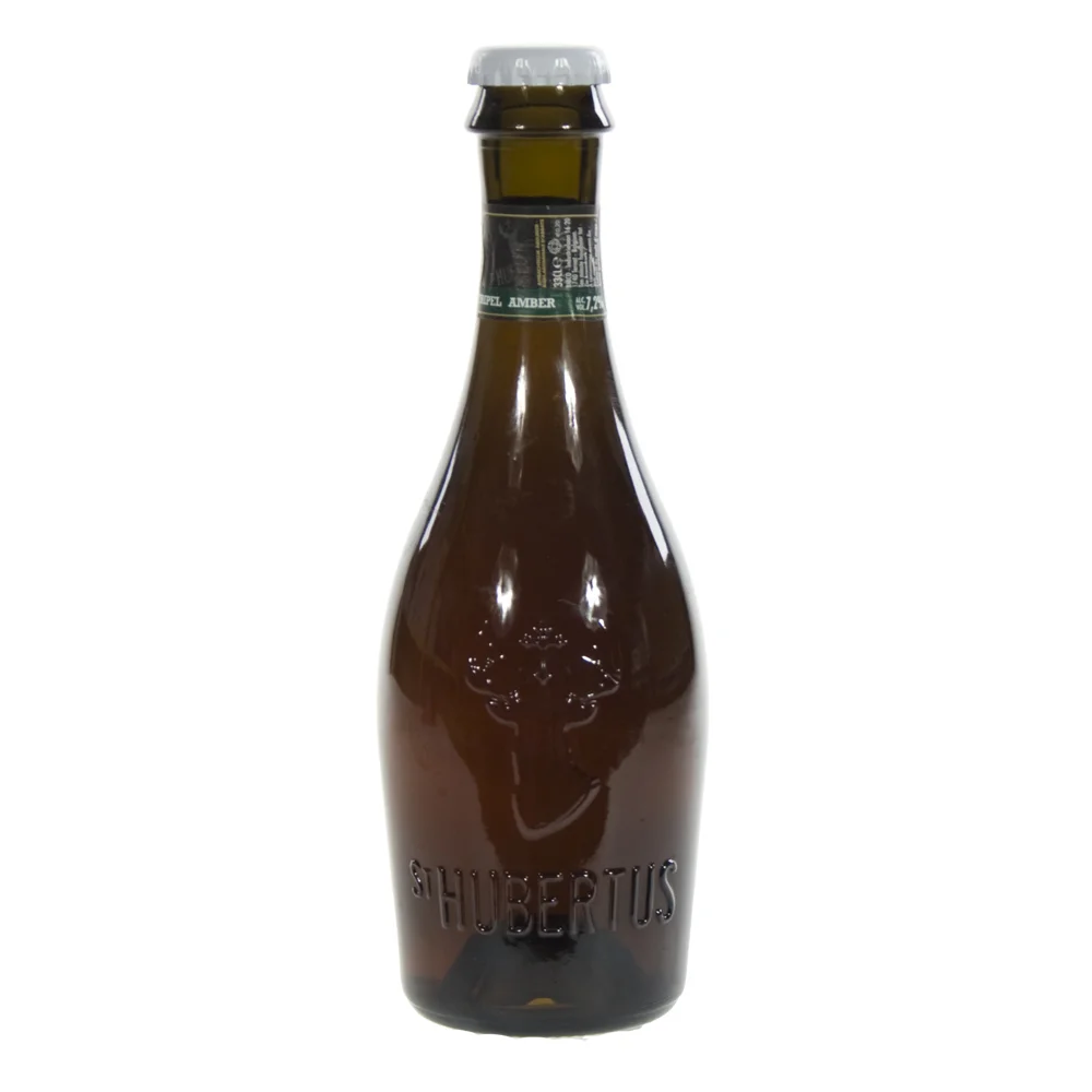 St Hubertus  Amber  33 cl  Fles