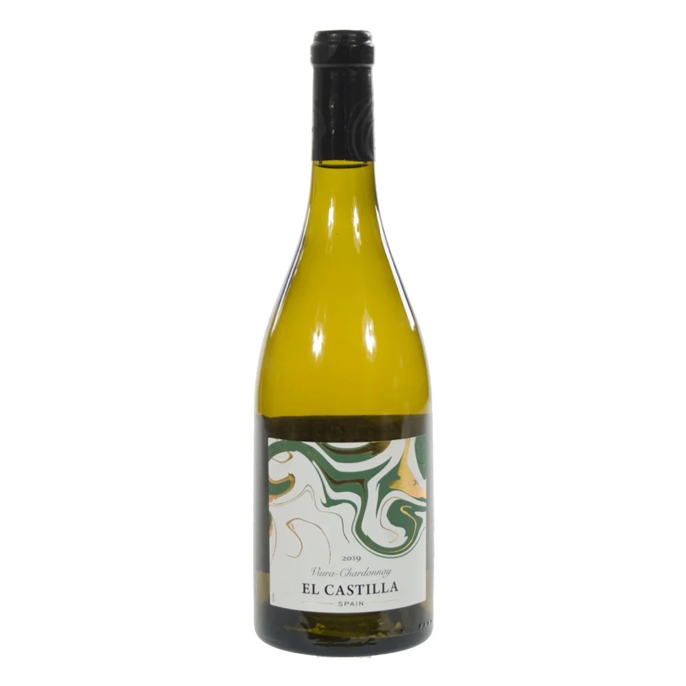 El Castilla Viura Chardonnay  75 cl  Fles