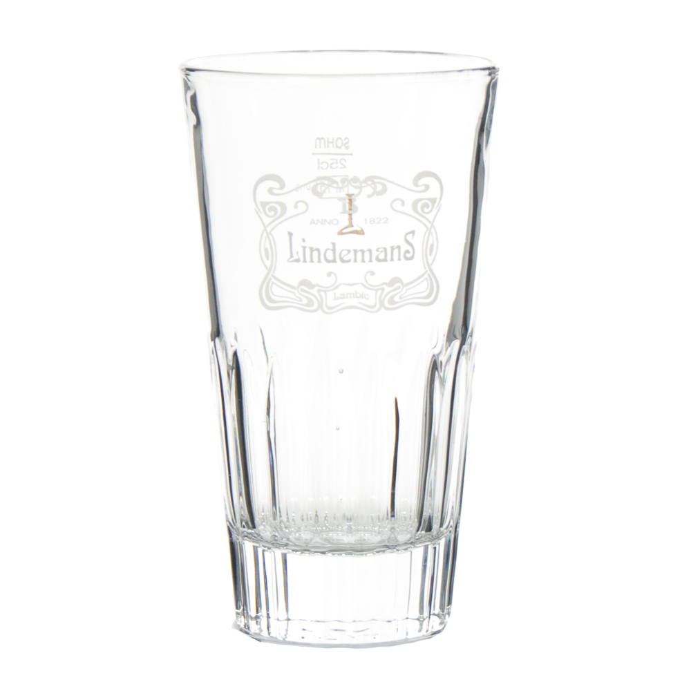Lindemans glas ribbel  25 cl