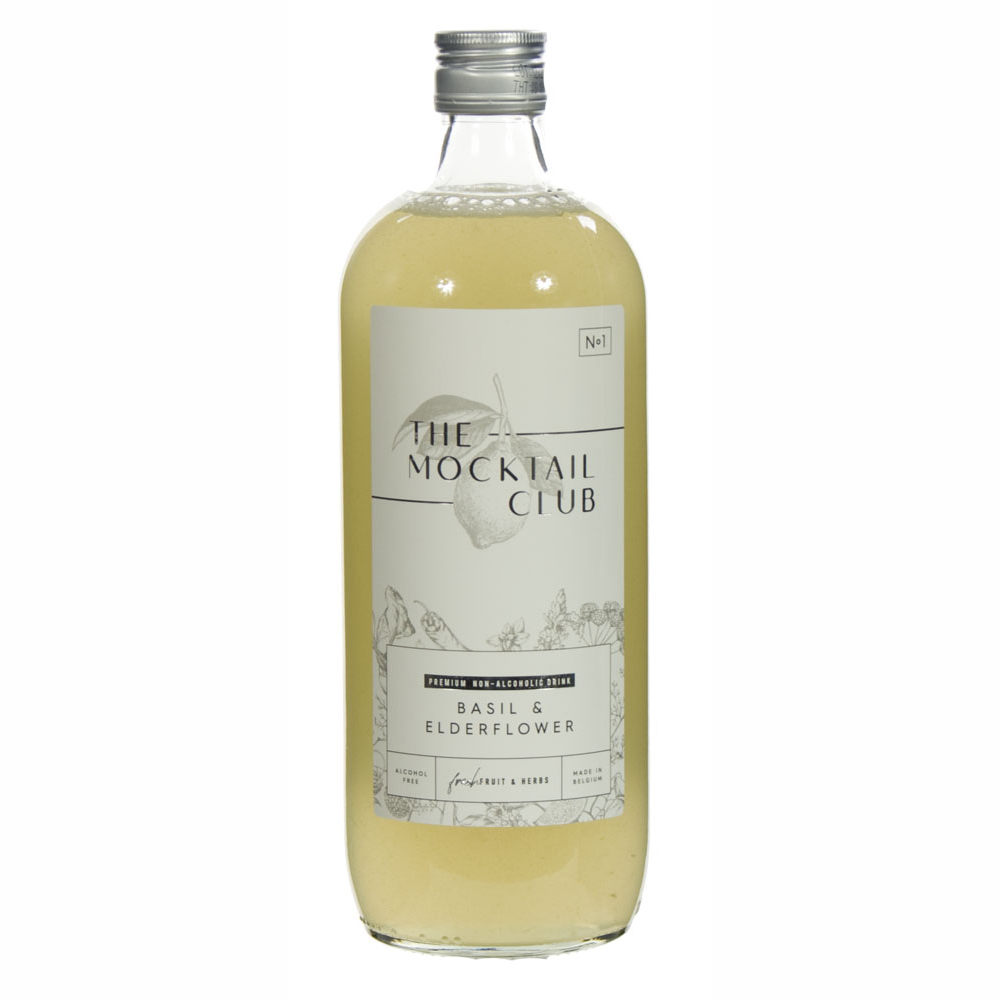 The Mocktail Club  Basil Breeze  99 cl  Fles
