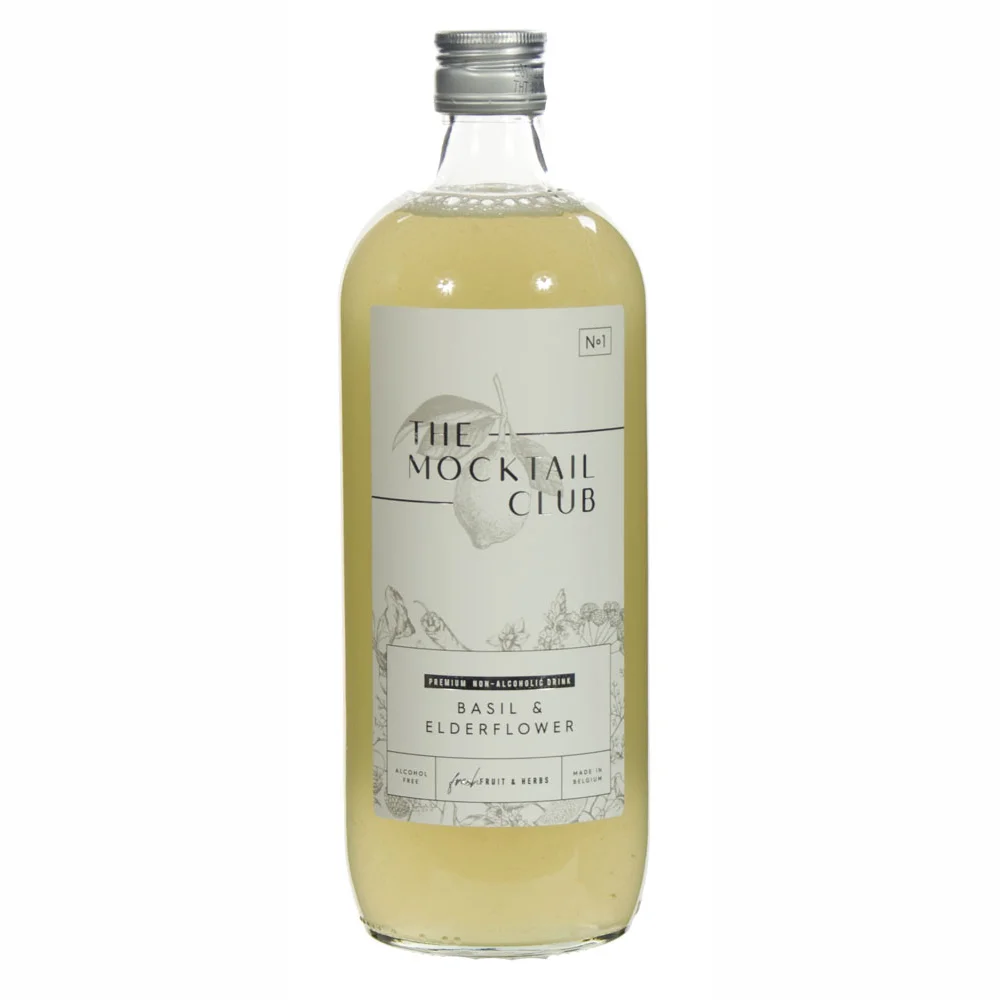 The Mocktail Club  Basil Breeze  99 cl  Fles