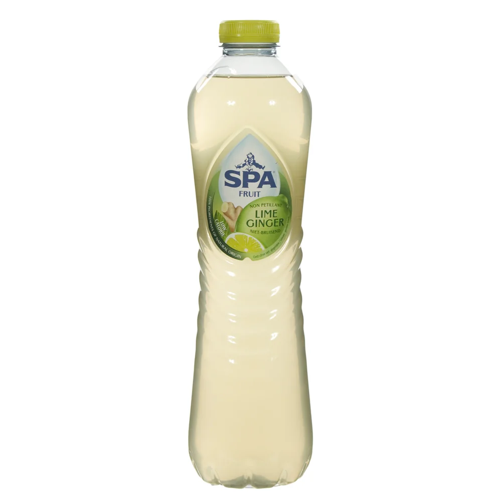 Spa Duo Pet  Lime - Ginger  1,25 liter  Fles