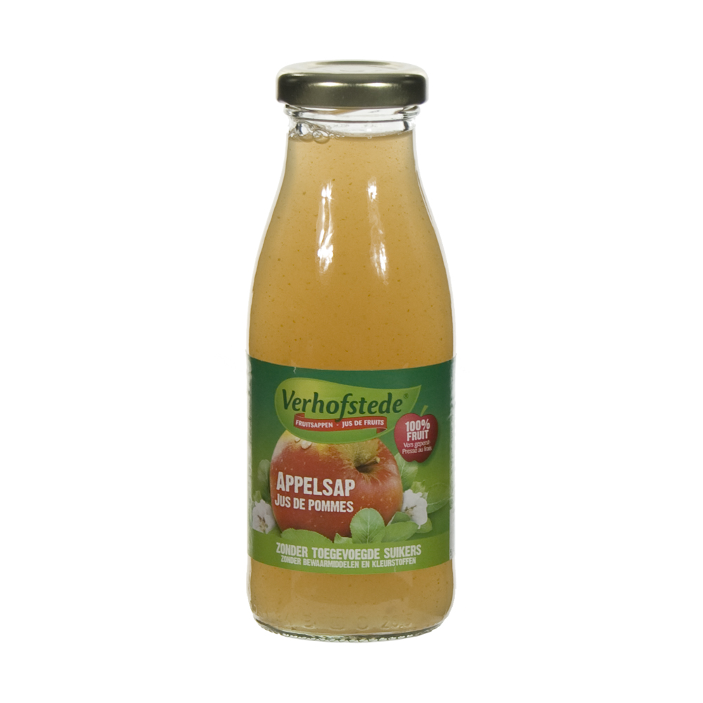 Verhofstede Fruitsap  Appel  25 cl  Fles