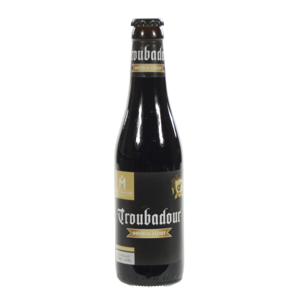 Troubadour  Stout  Imperial  33 cl  Fles