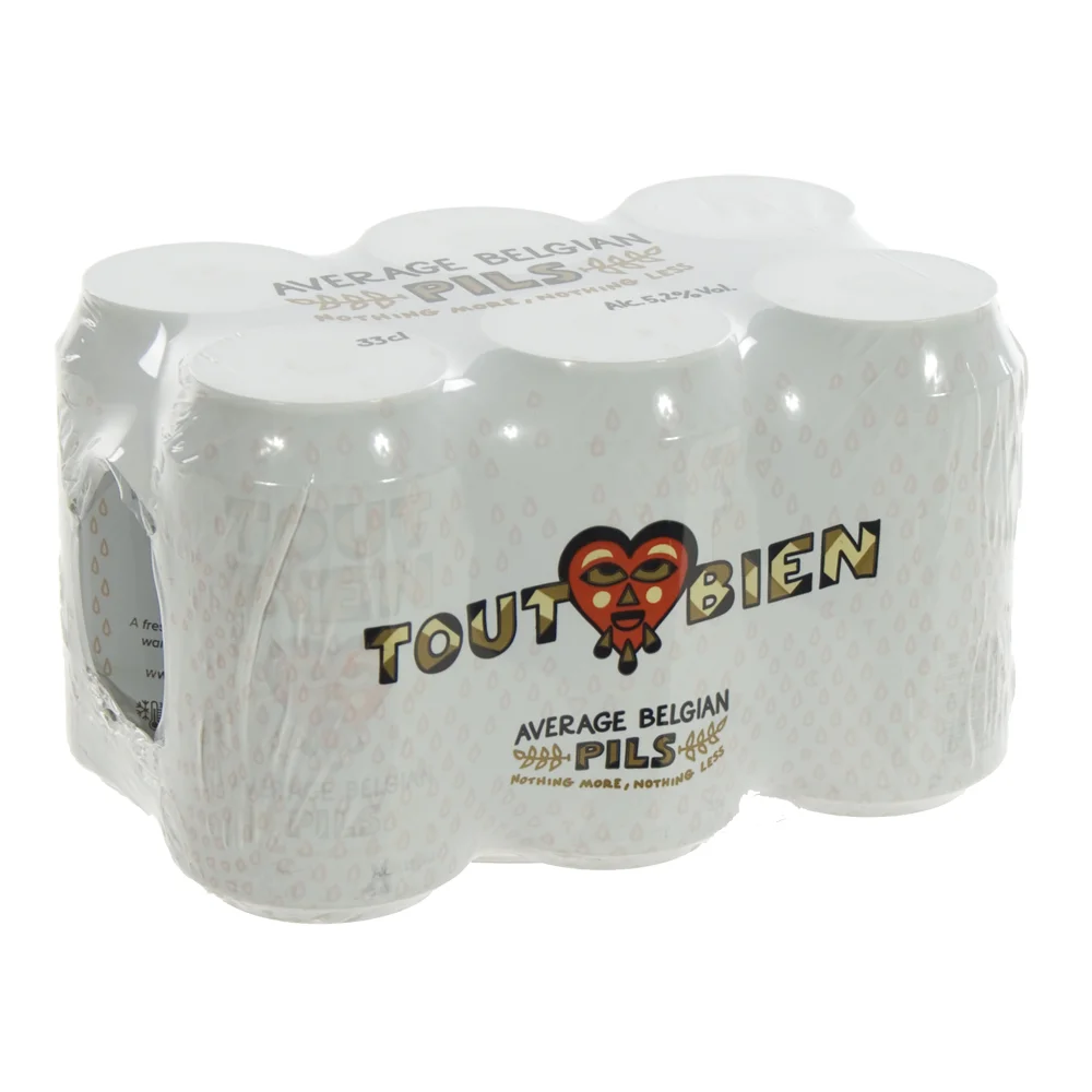 Tout Bien Pils  33 cl  Blik  6 pak