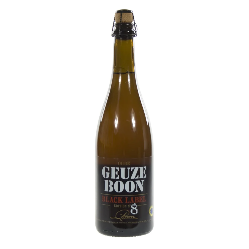 Boon Geuze Black Label N°8  75 cl  Fles