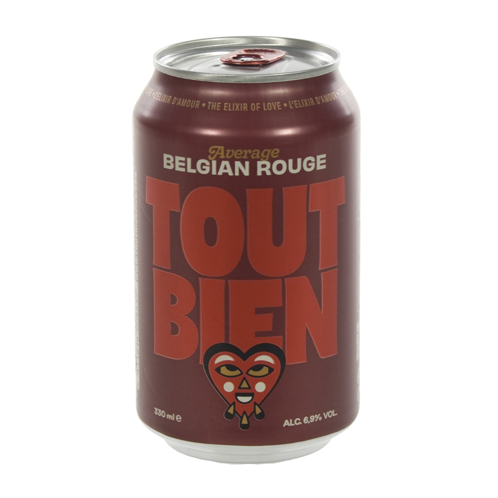 Tout Bien Rouge  33 cl  Blik