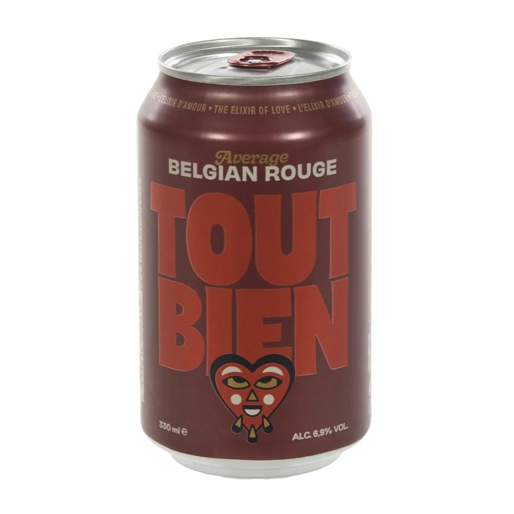 Tout Bien Rouge  33 cl  Blik