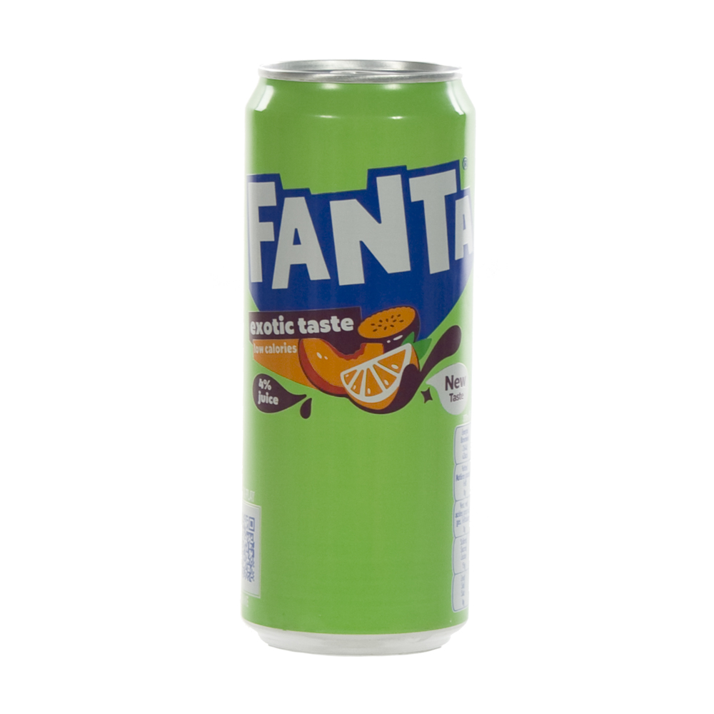 Fanta BLIK  Exotic  33 cl  Blik