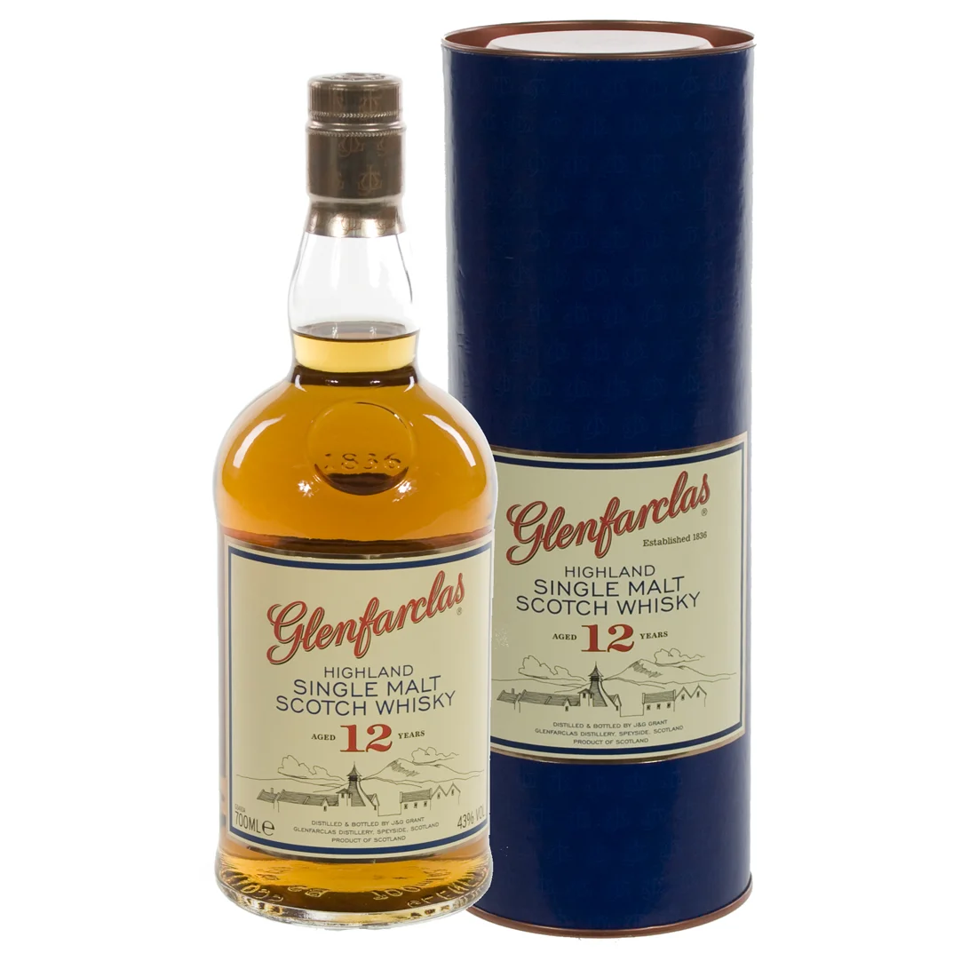 Glenfarclas 12 Y 43%  70 cl