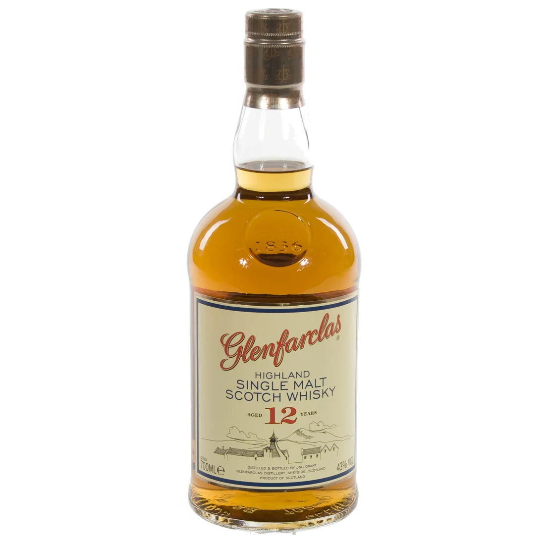 Glenfarclas 12 Y 43%  70 cl
