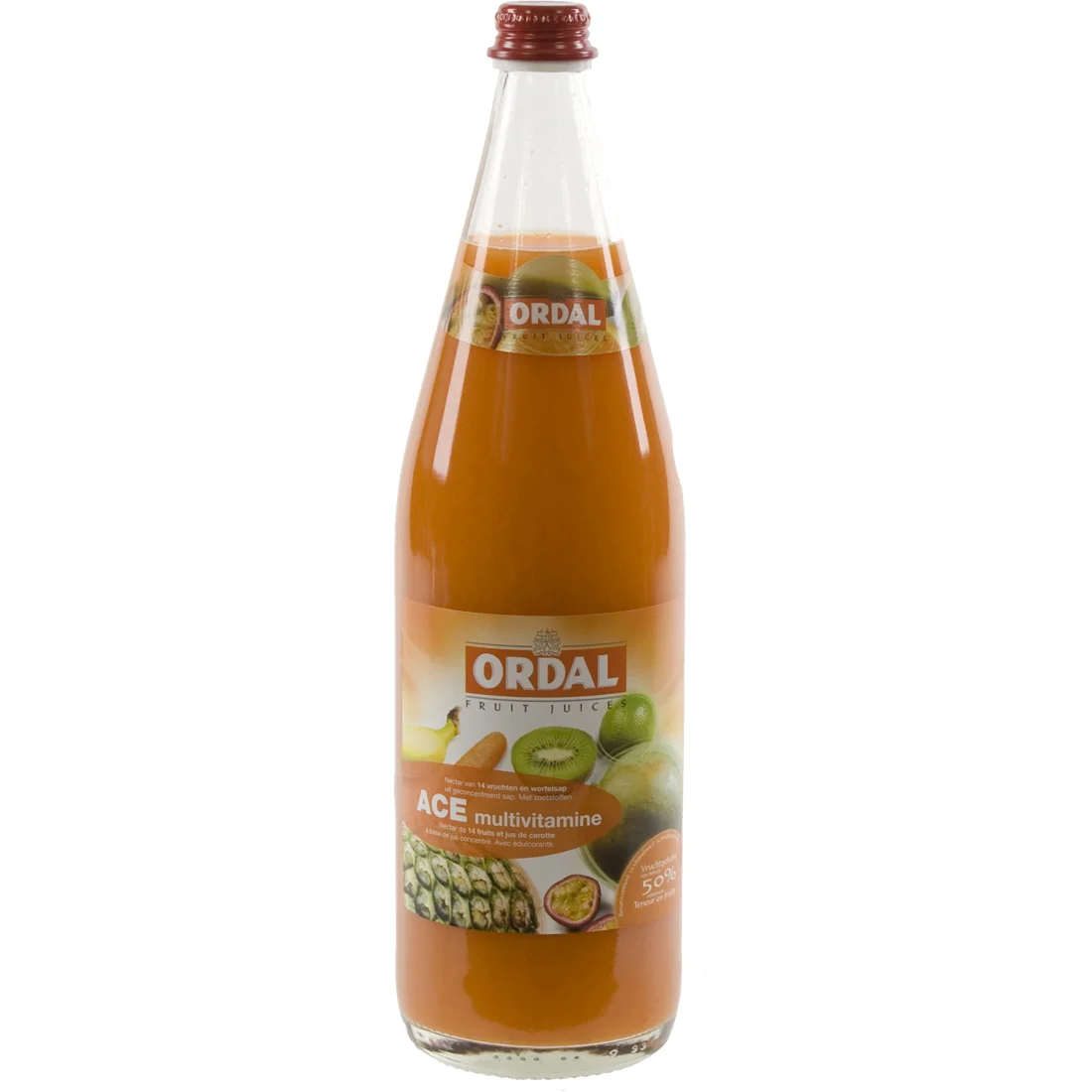 Ordal fruitsap  Multi  1 liter  Fles