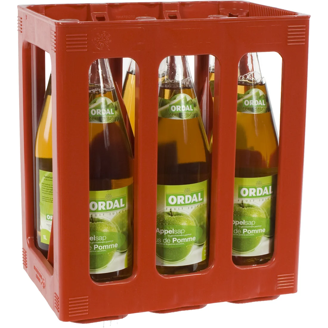 Ordal fruitsap  Appel  1 liter  Bak  6 fl