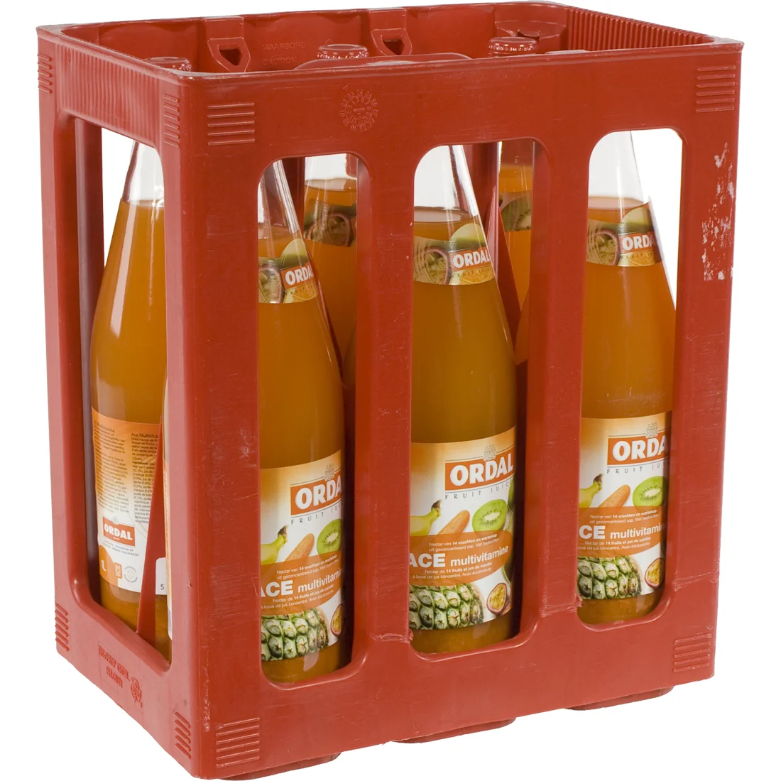 Ordal fruitsap  Multi  1 liter  Bak  6 fl