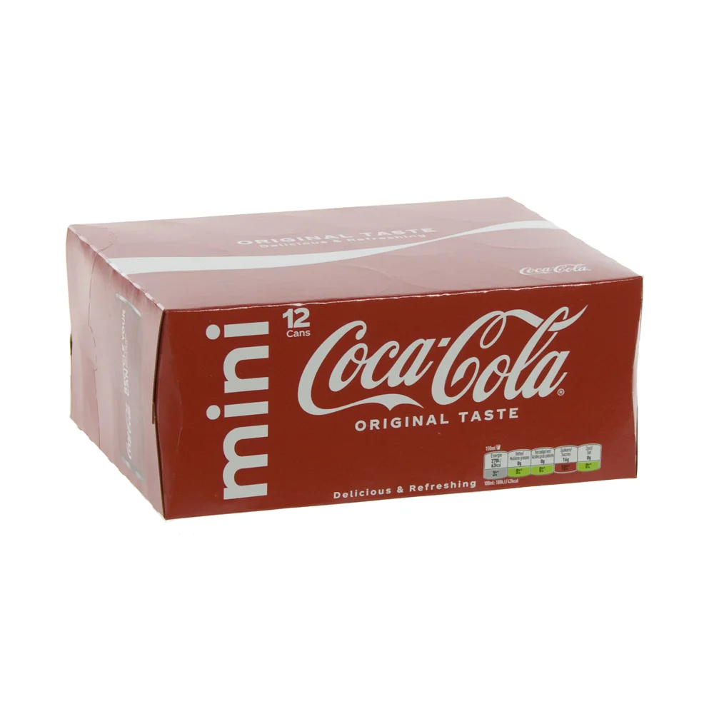 Coca Cola  Regular  15 cl  Blik 12 pak
