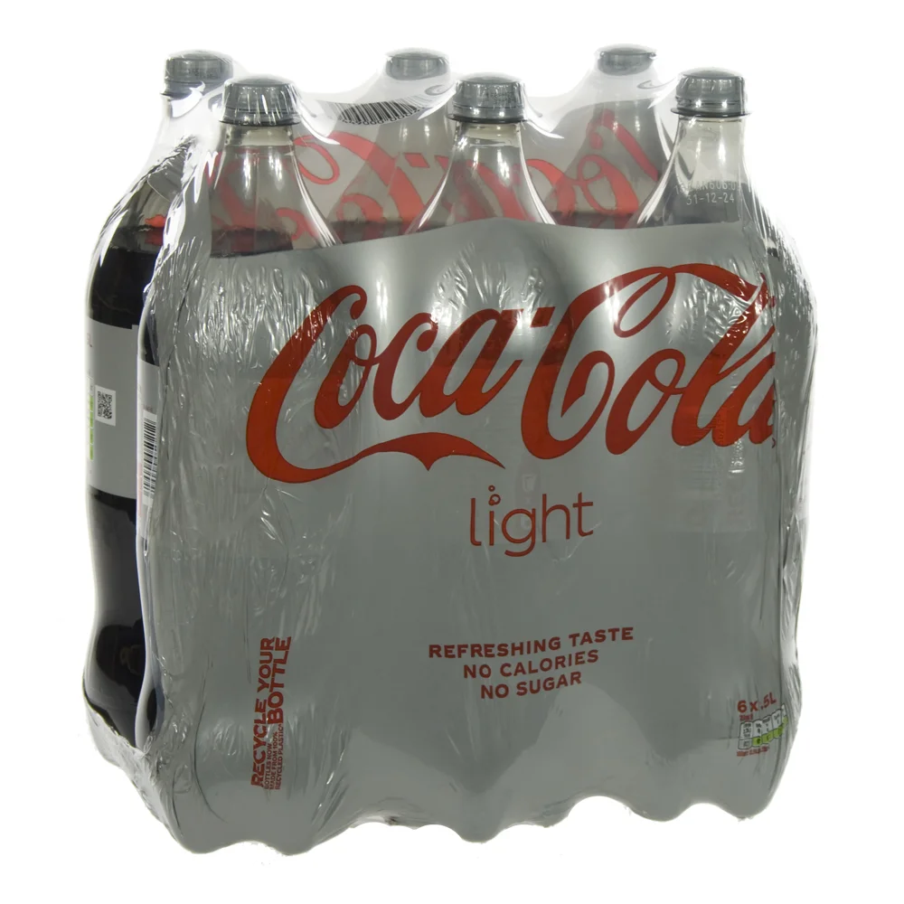 Coca Cola PET  Light  1,5 liter  Pak  6 st