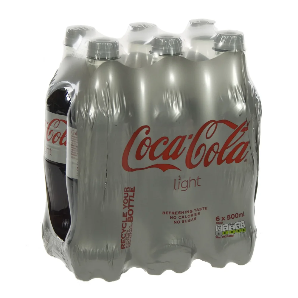 Coca Cola PET  Light  50 cl  Pak  6 st