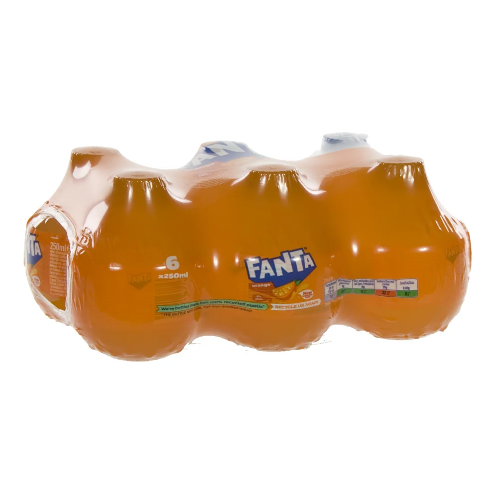 Fanta  PET  Orange  25 cl  Pak  6 st