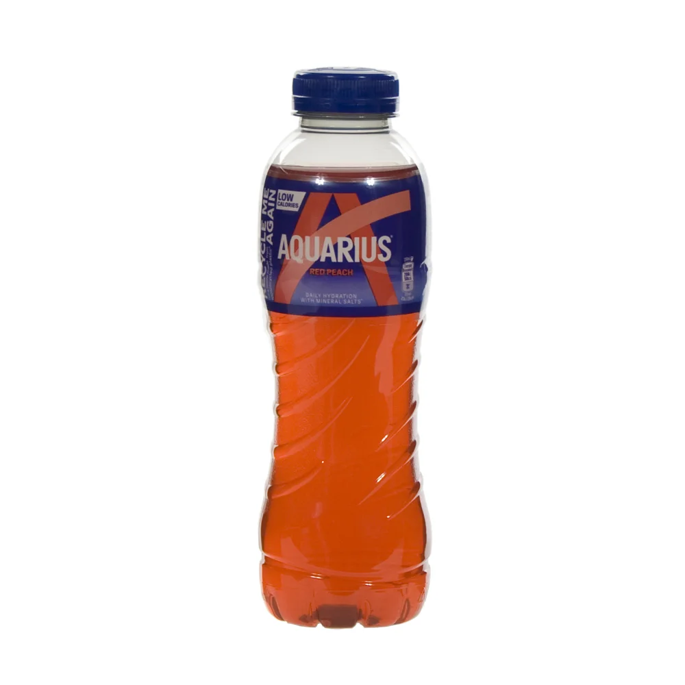 Aquarius  Red Peach  50 cl  Fles