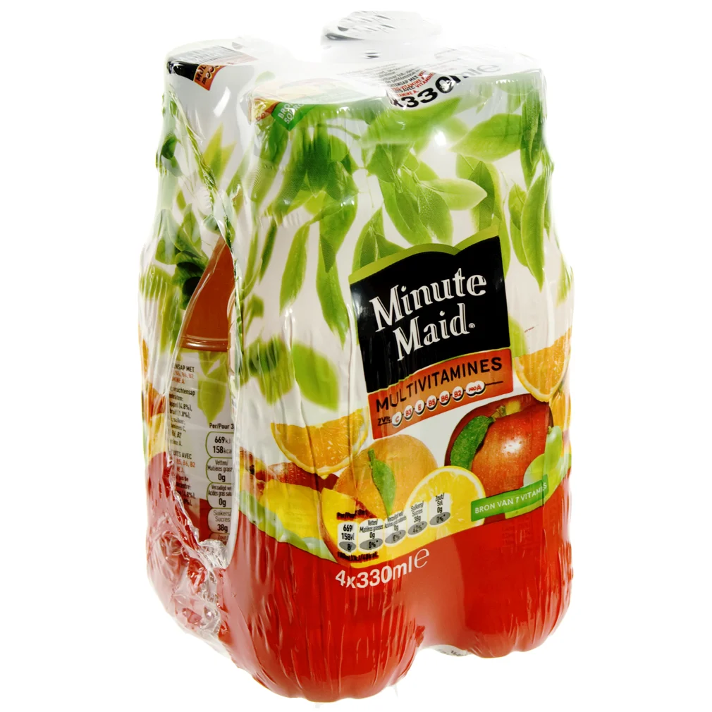 Minute Maid PET  Multivitamines  33 cl  Pak  4 st