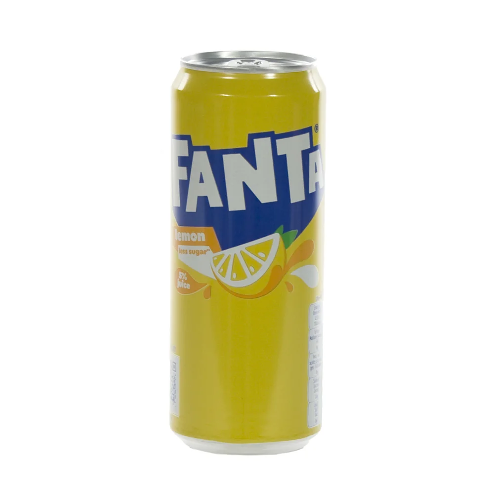 Fanta BLIK  Lemon  33 cl  Blik