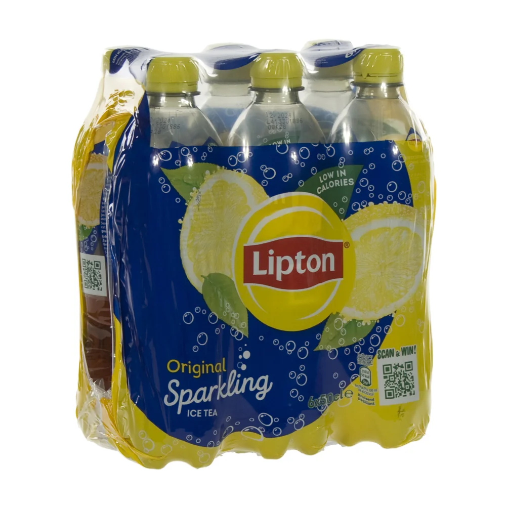 Lipton PET  Ice Tea  50 cl  Pak  6 st