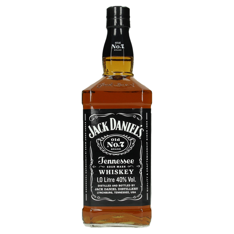 Jack Daniels 40%  1 liter