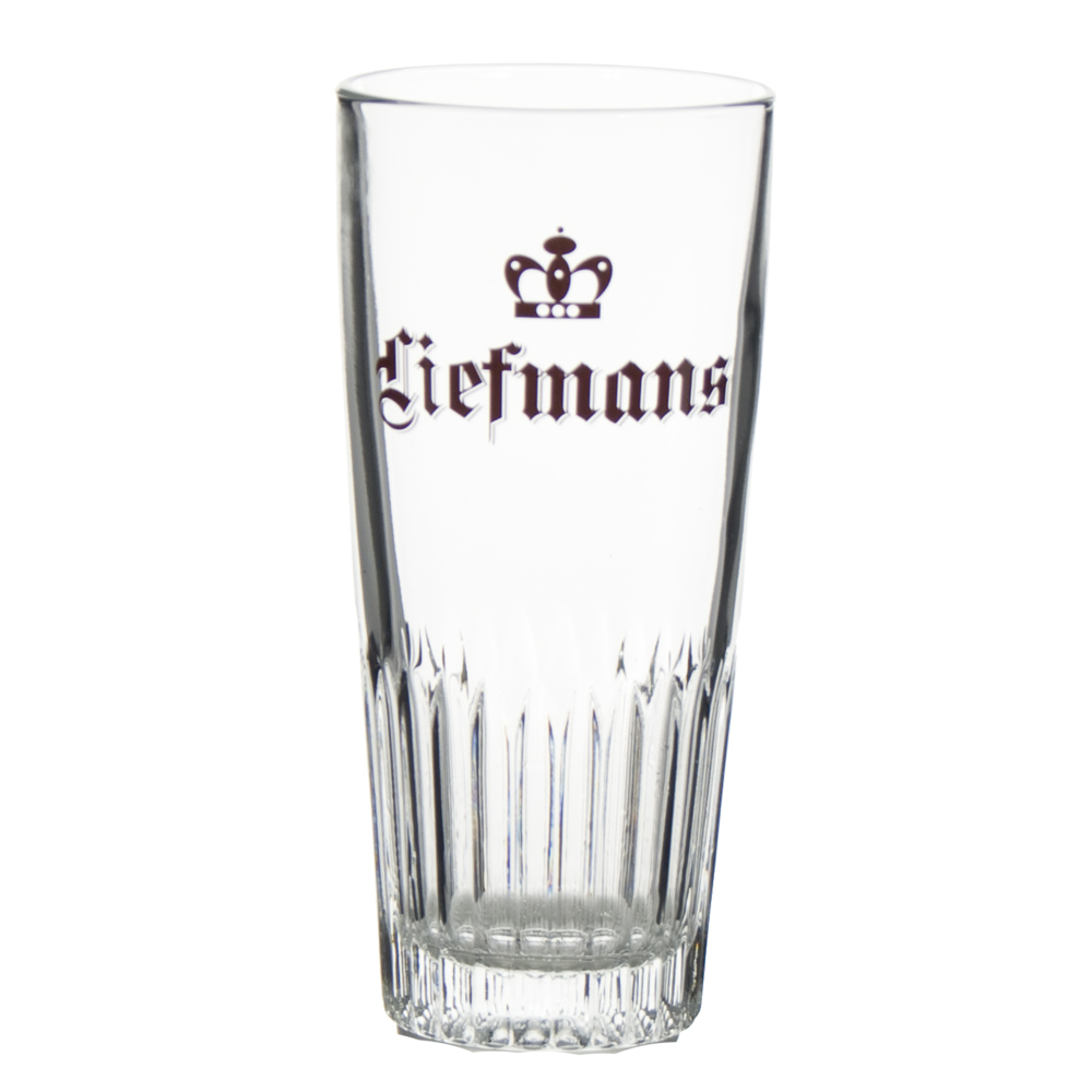 Liefmans glas recht ribbel  25 cl