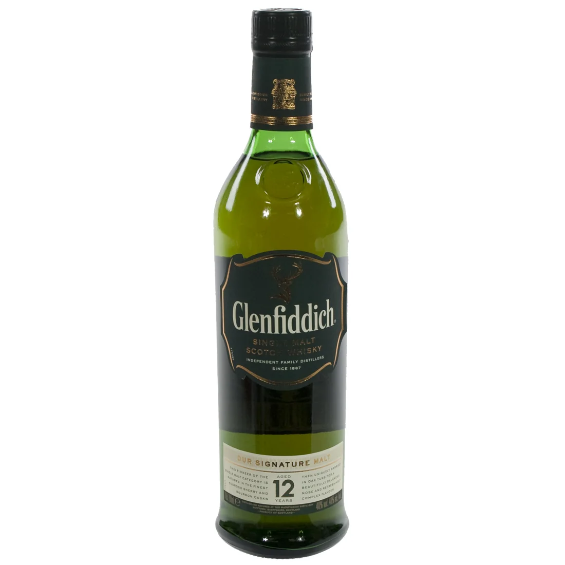 Glenfiddich 12 Y 40%  70 cl