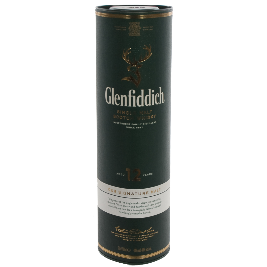 Glenfiddich 12 Y 40%  70 cl