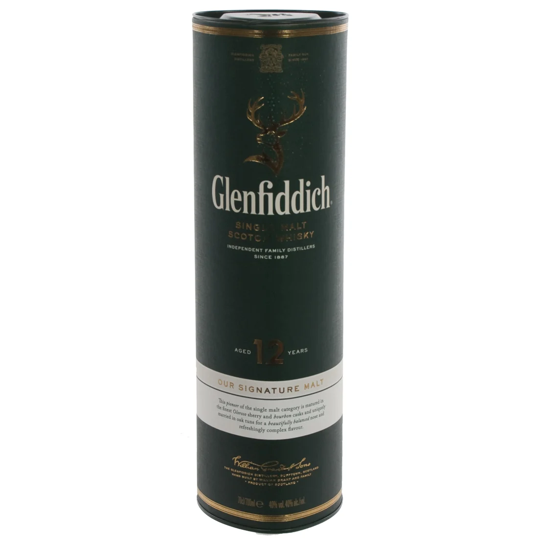 Glenfiddich 12 Y 40%  70 cl