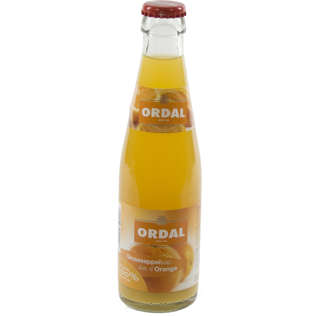 Ordal fruitsap  Sinaas  20 cl  Fles