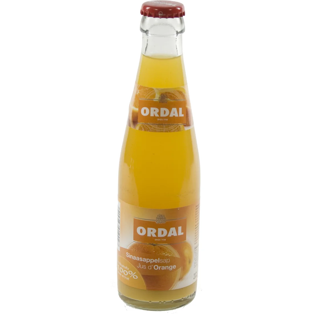 Ordal fruitsap  Sinaas  20 cl  Fles