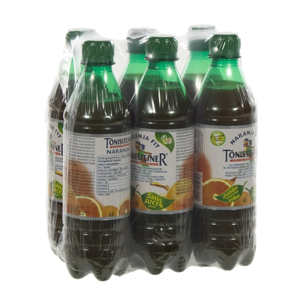 Tonissteiner limo PET  Naranja  50 cl  Pak  6 st