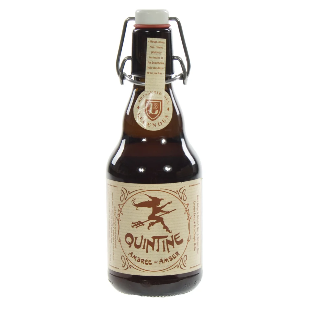 Quintine  Amber  33 cl  Fles
