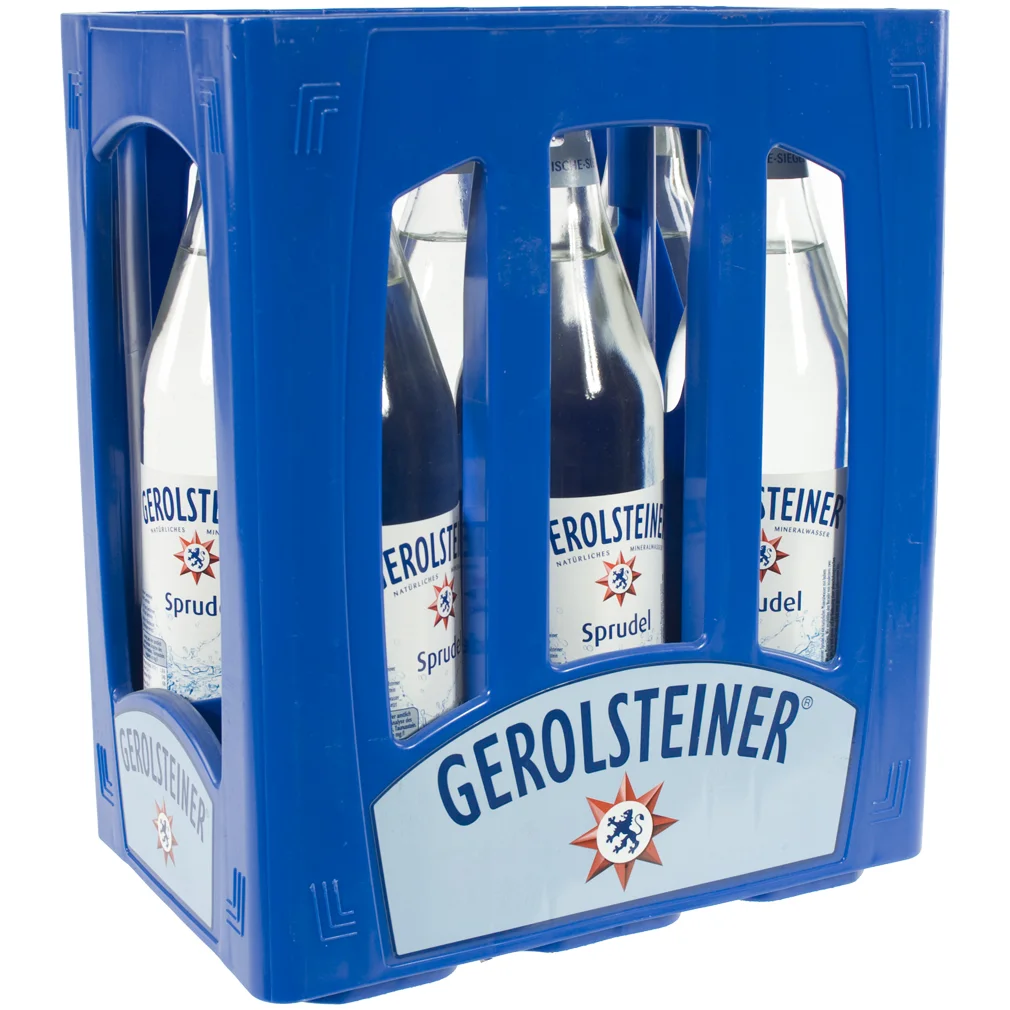 Gerolsteiner  Bruis  1 liter  Bak  6 fl