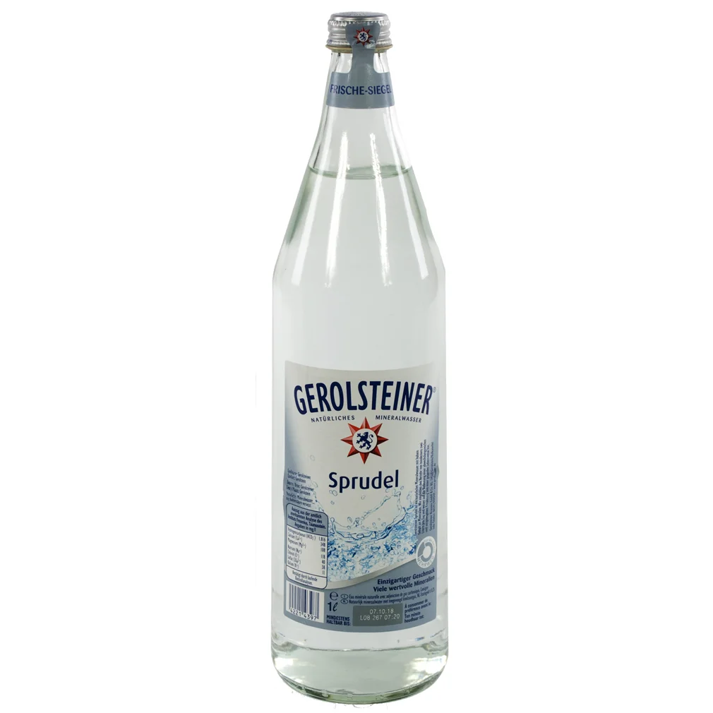 Gerolsteiner  Bruis  1 liter  Fles