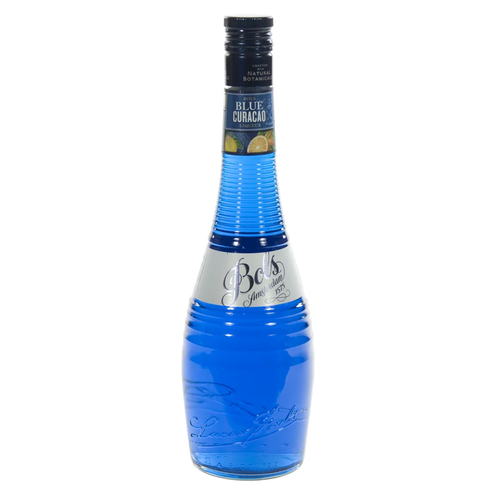 Bols blue curaçao 21%  70 cl