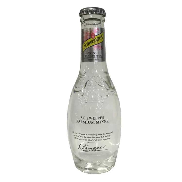 Schweppes Prem. Tonic  Pink Pepper  20 cl  Fles