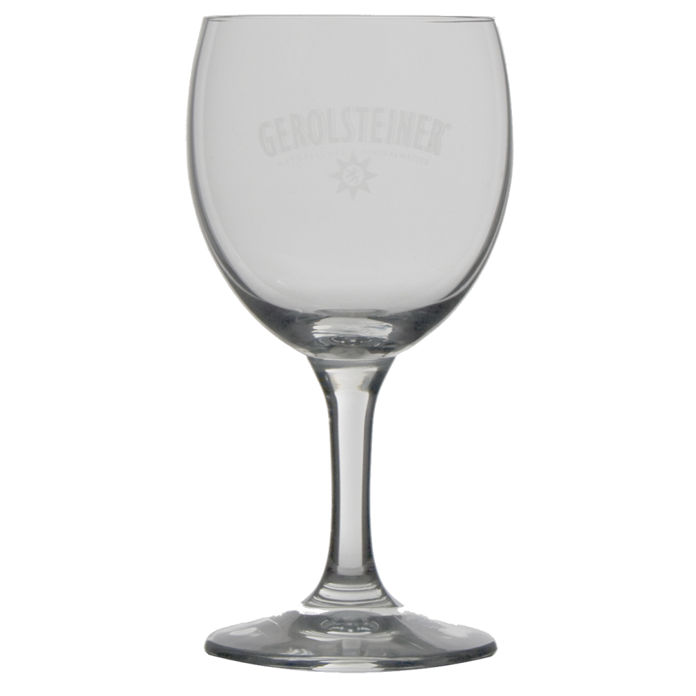 Gerolsteiner glas