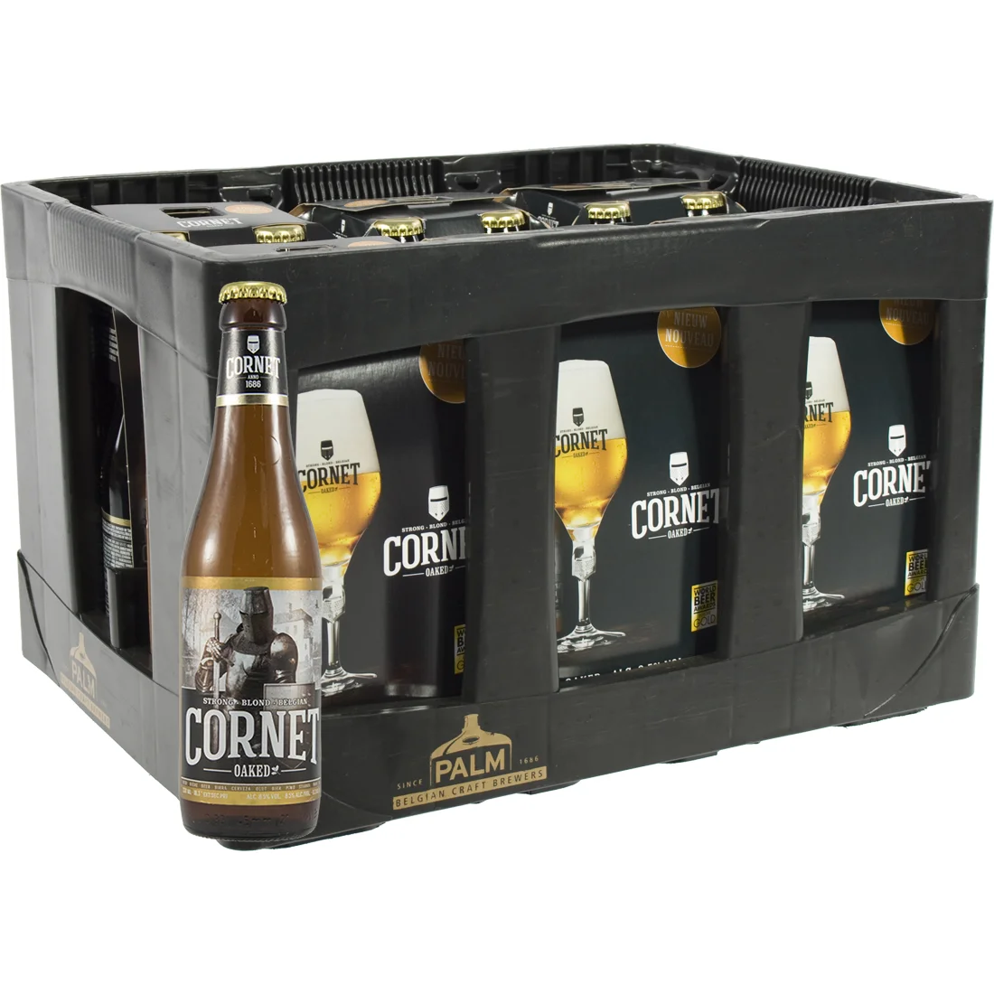 Cornet  Blond  33 cl  Bak 24 st