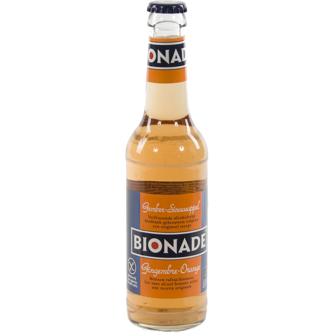 Bionade  Gember - Sinaas  33 cl  Fles