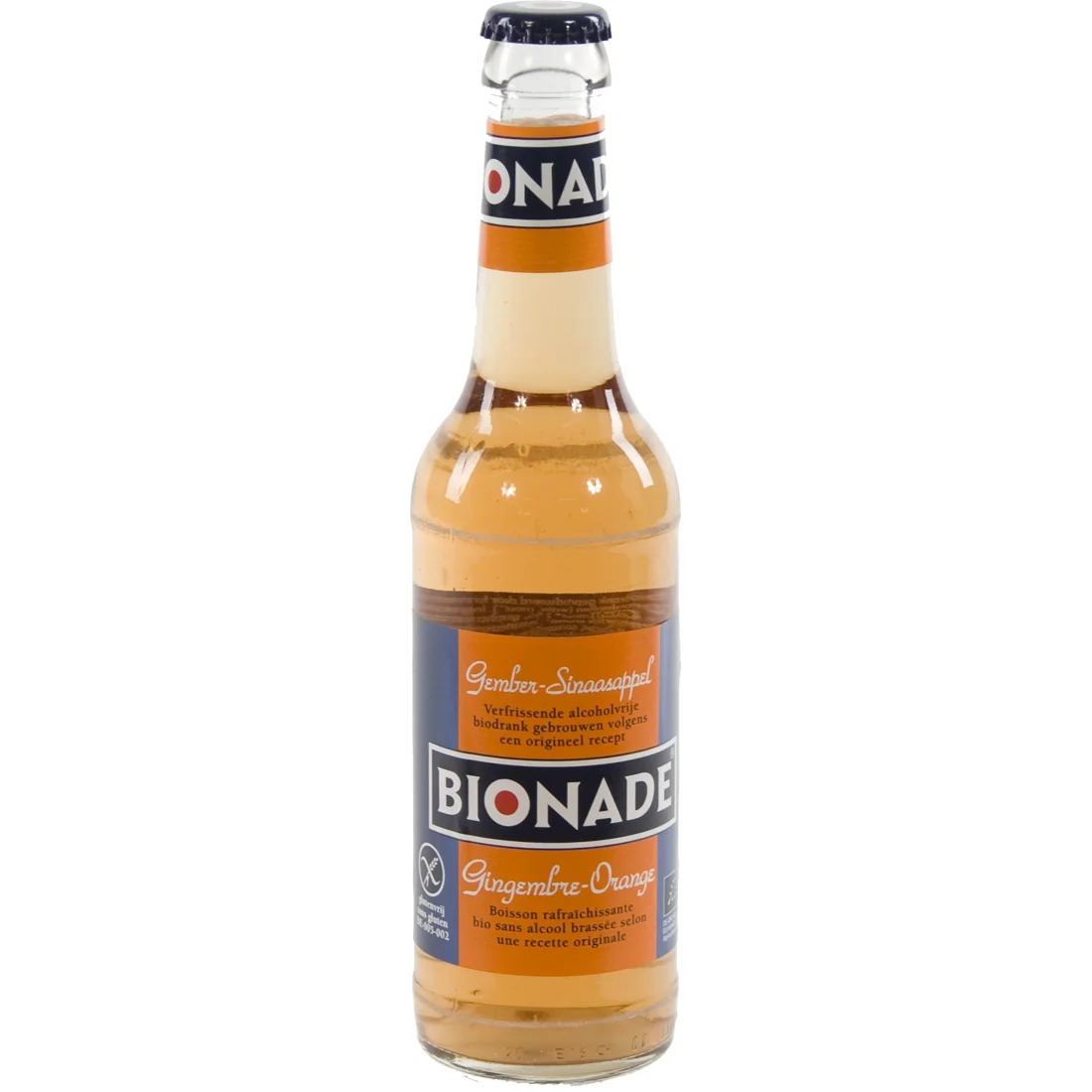 Bionade  Gember - Sinaas  33 cl  Fles