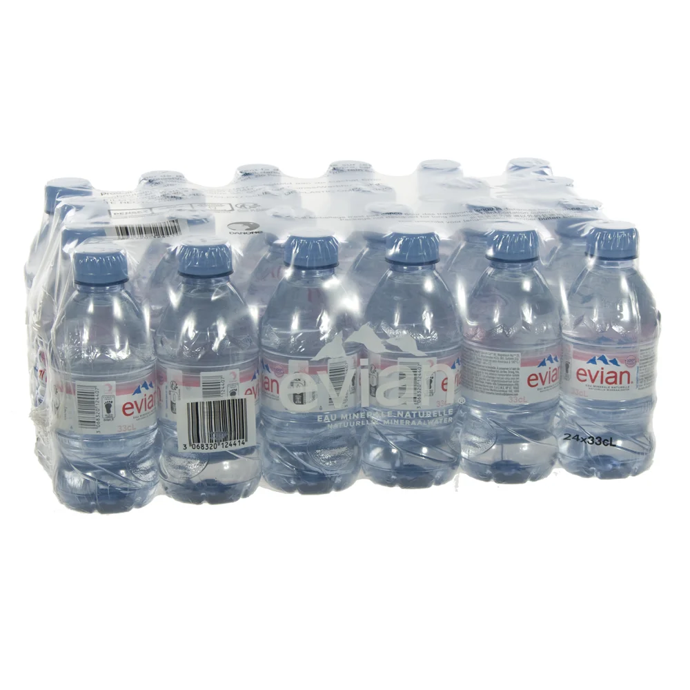 Evian PET  Plat  33 cl  Pak 24 st