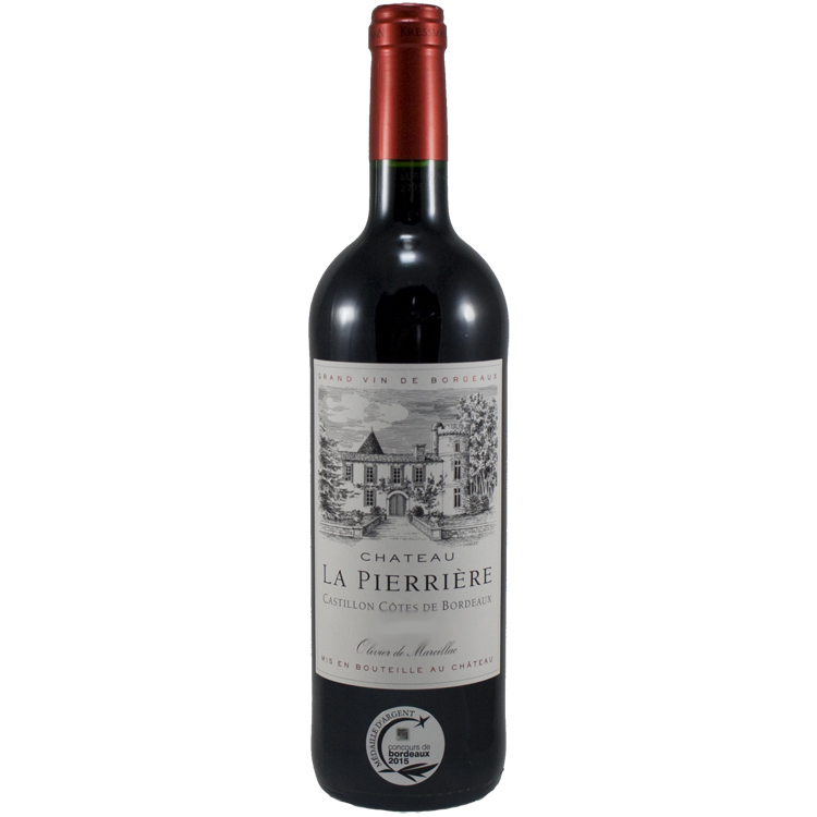 Château La Pierriere  Rood  75 cl  Fles