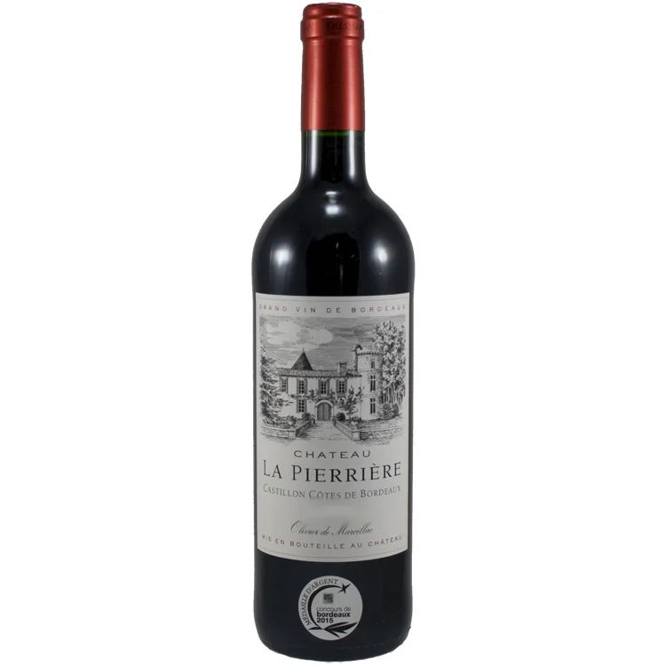 Château La Pierriere  Rood  75 cl  Fles