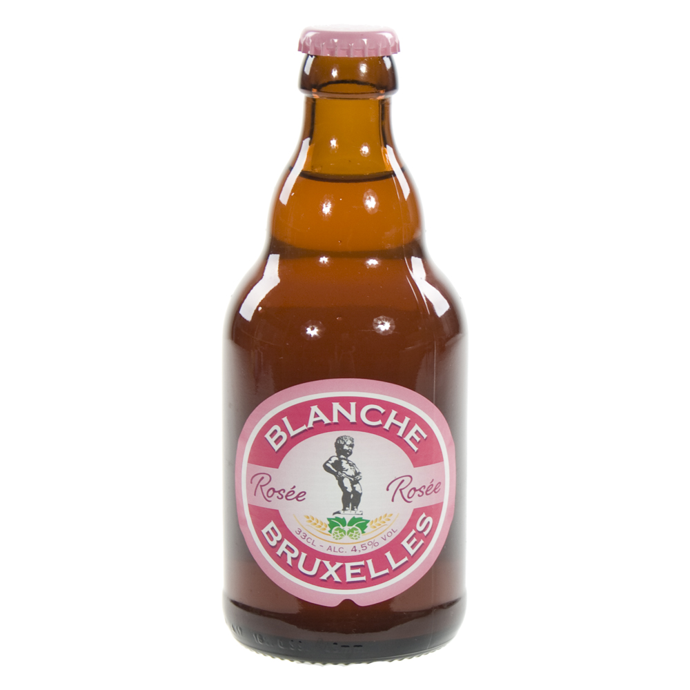 Blanche de Bruxelles rosee  33 cl  Fles