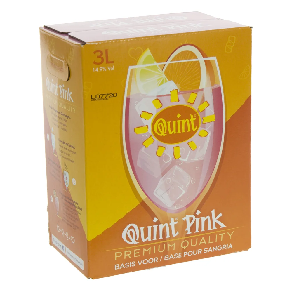 Sangria 15% Quint  Pink  3 liter  Vat